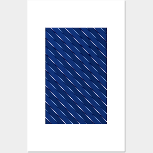 Tottenham 1985 Retro Navy Away Wall Art by Culture-Factory